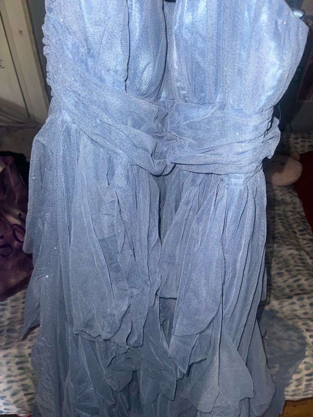 Windsor Blue Prom Dress - Picture 4 of 5